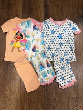 Disney PJ Bundle Size 5